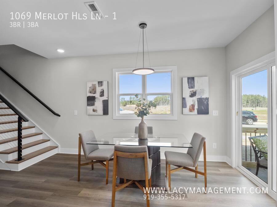 Townhouse for rent at 1069 Merlot Hills Lane #1, Durham, NC 27704