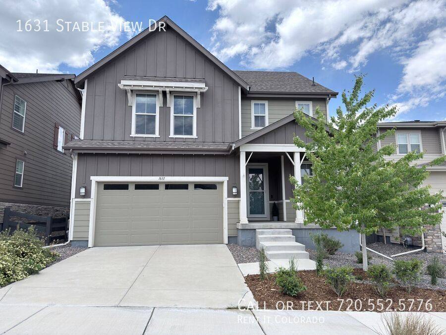 House for rent at 1631 Stable View Dr, Castle Rock, CO 80108