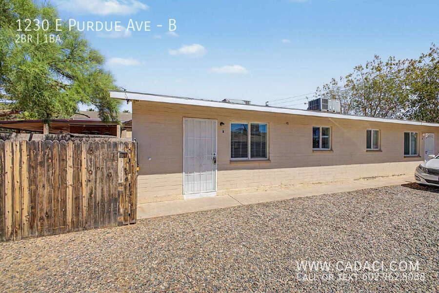 Apartment for rent at 1230 E Purdue Ave #B, Phoenix, AZ 85020