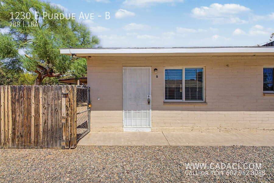 Apartment for rent at 1230 E Purdue Ave #B, Phoenix, AZ 85020