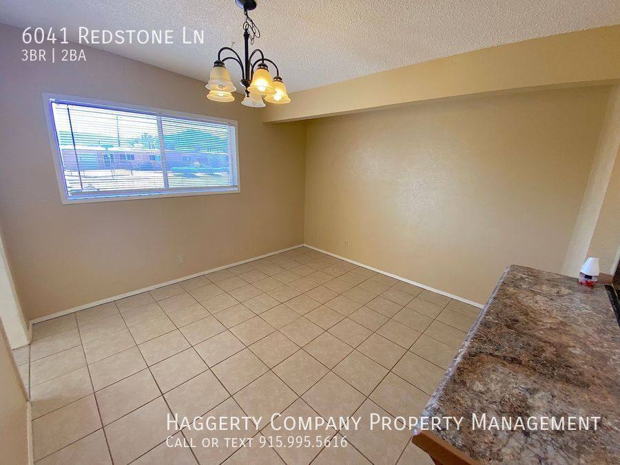 House for rent at 6041 Redstone Lane, El Paso, TX 79924