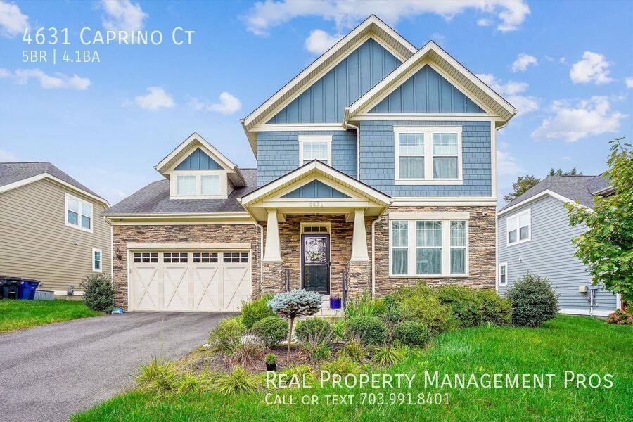 House for rent at 4631 Caprino Court, Fairfax, VA 22032