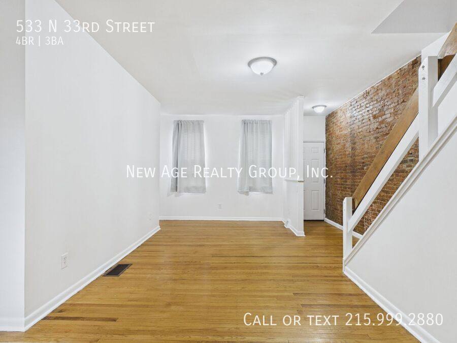 House for rent at 533 N 33rd St, Philadelphia, PA 19104