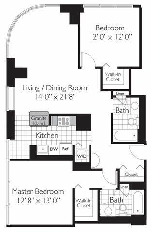 Apartment for rent at 360 E S Water St, Chicago, IL 60601