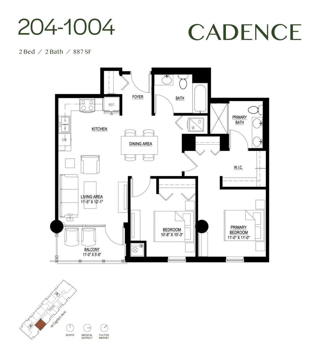 2050 W Ogden Ave, Chicago, IL 60612 - Apartment for Rent