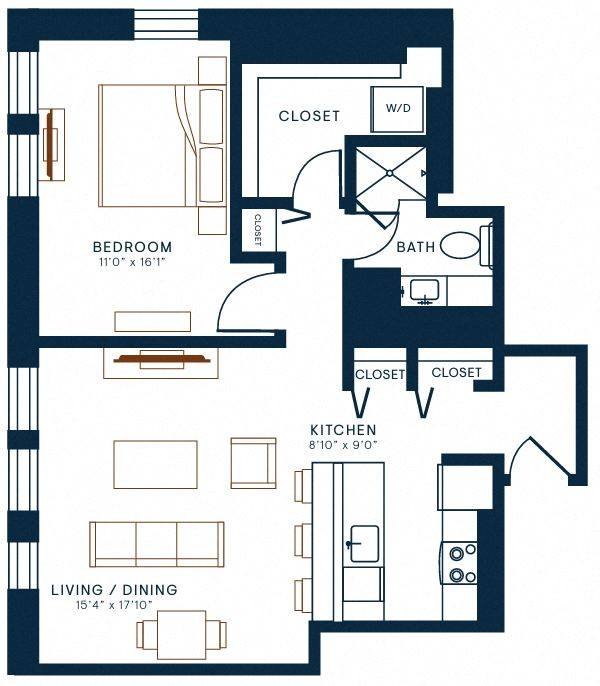 Apartment for rent at 2300 N Lincoln Park W #1008, Chicago, IL 60614