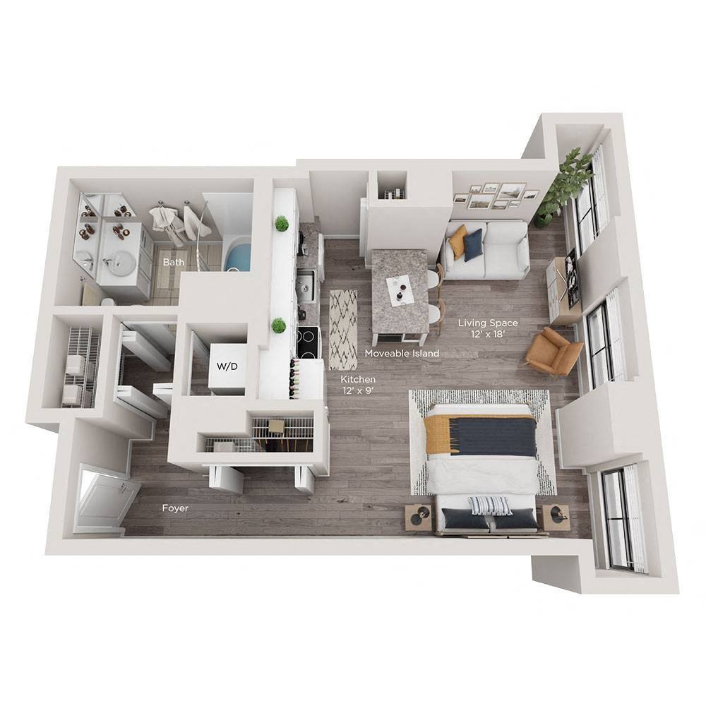 Apartment for rent at 188 W Randolph St #912, Chicago, IL 60601
