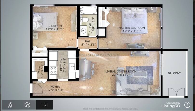 Apartment for rent at 1455 Commonwealth Ave #214, Brighton, MA 02135