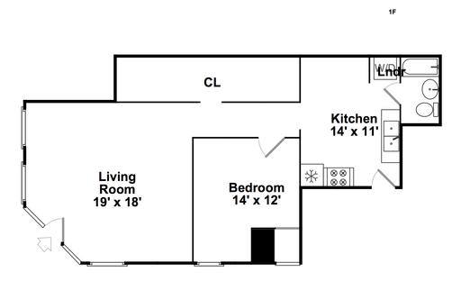 Apartment for rent at 1700 W Barry #1F, Chicago, IL 60657