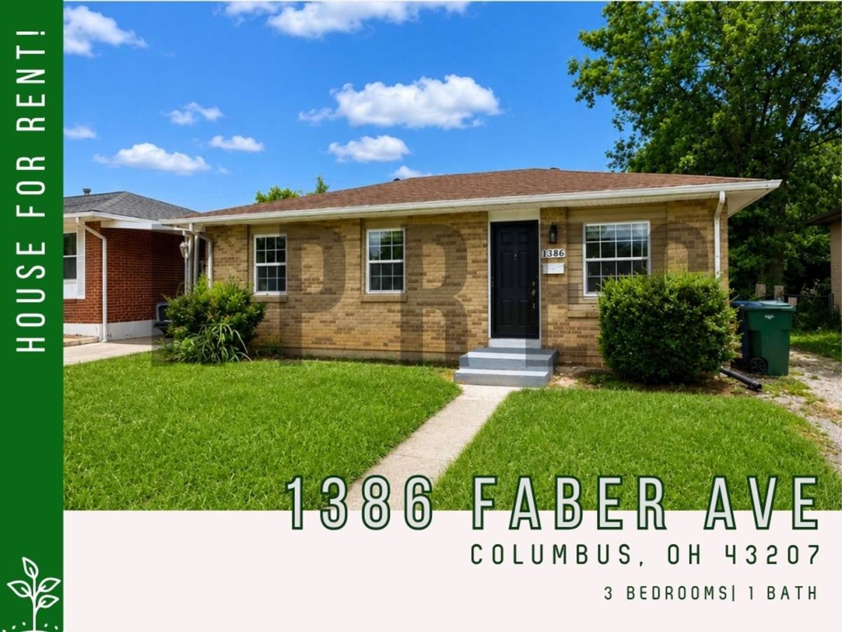 House for rent at 1386 Faber Ave, Columbus, OH 43207