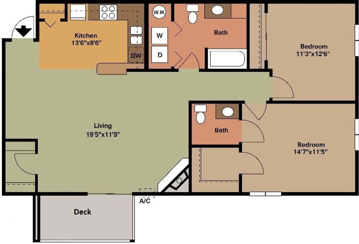 Apartment for rent at 201 Monroe St, Beaver Dam, WI 53916