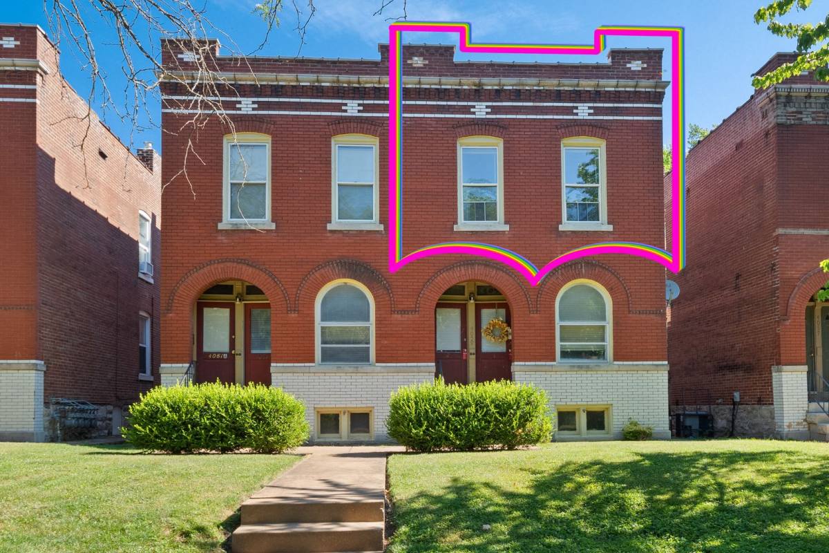Apartment for rent at 4059A Hartford St, Saint Louis, MO 63116