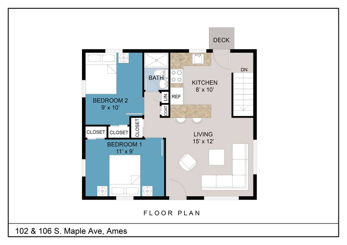 House for rent at 106 S Maple Ave, Ames, IA 50010