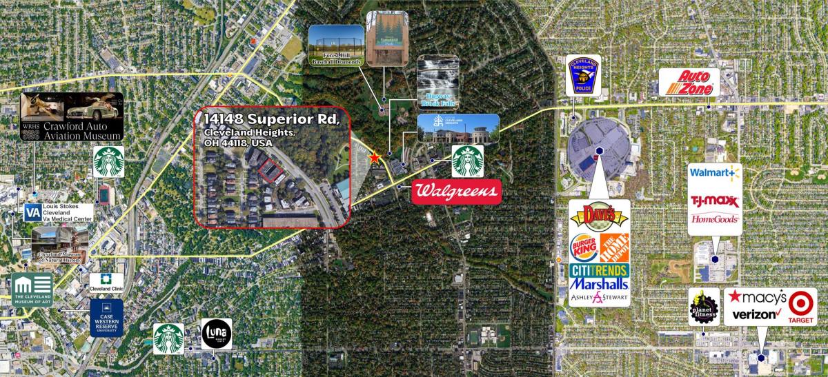 Apartment for rent at 14148 Superior Rd, Cleveland, OH 44118