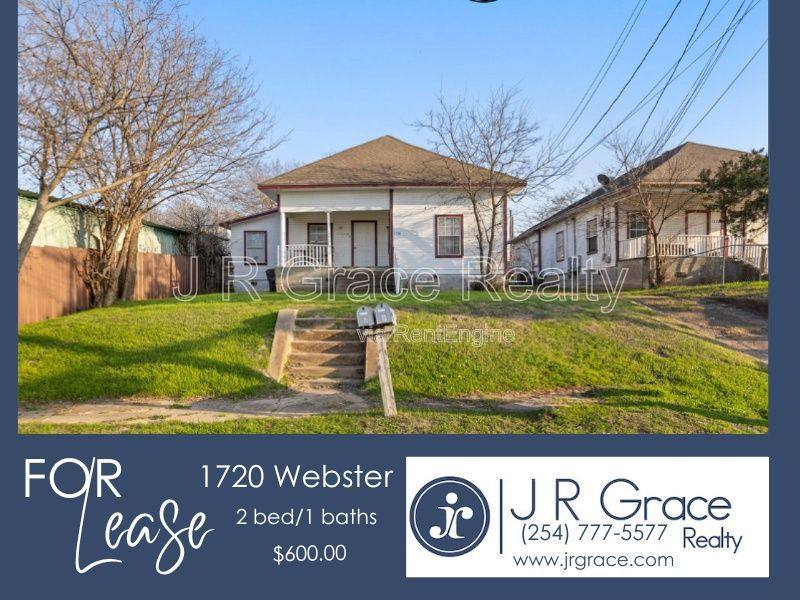 1720 Webster Ave, Waco, TX 76706 - House for Rent