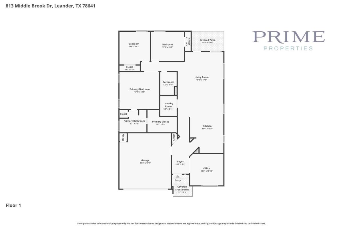 House for rent at 813 Middle Brook Dr, Leander, TX 78641