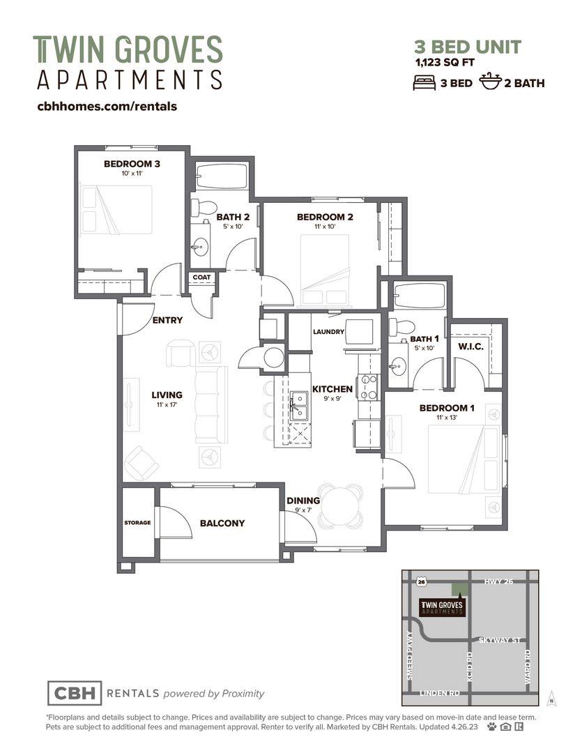 Apartment for rent at 1002 Wilford Lane, Caldwell, ID 83605