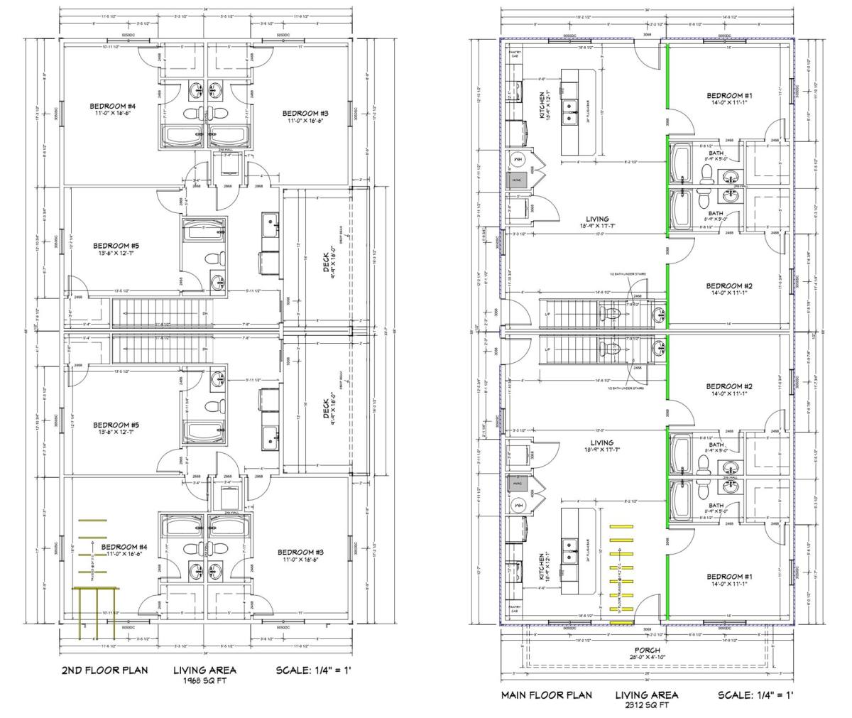 Townhouse for rent at 326-328 N Jefferson St, Bloomington, IN 47408