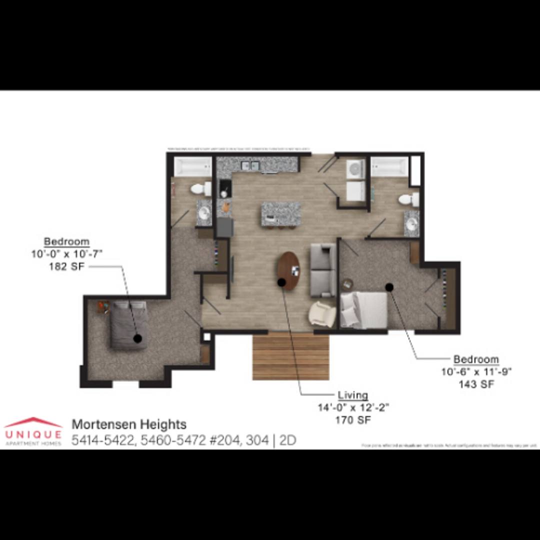 Apartment for rent at 5422 Mortensen Rd, Ames, IA 50014