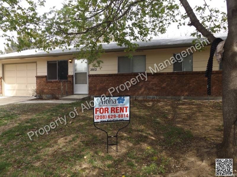 House for rent at 2012 N Hailey Lane, Boise, ID 83704