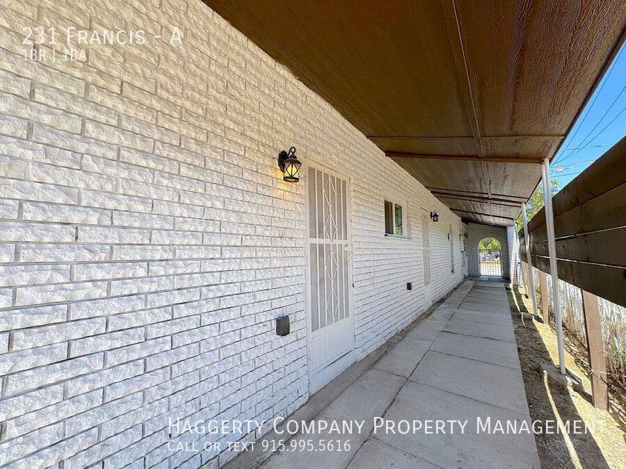 Apartment for rent at 231 Francis, El Paso, TX 79905