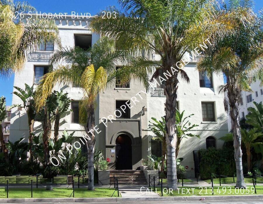 Apartment for rent at 826 S Hobart Blvd, Los Angeles, CA 90005