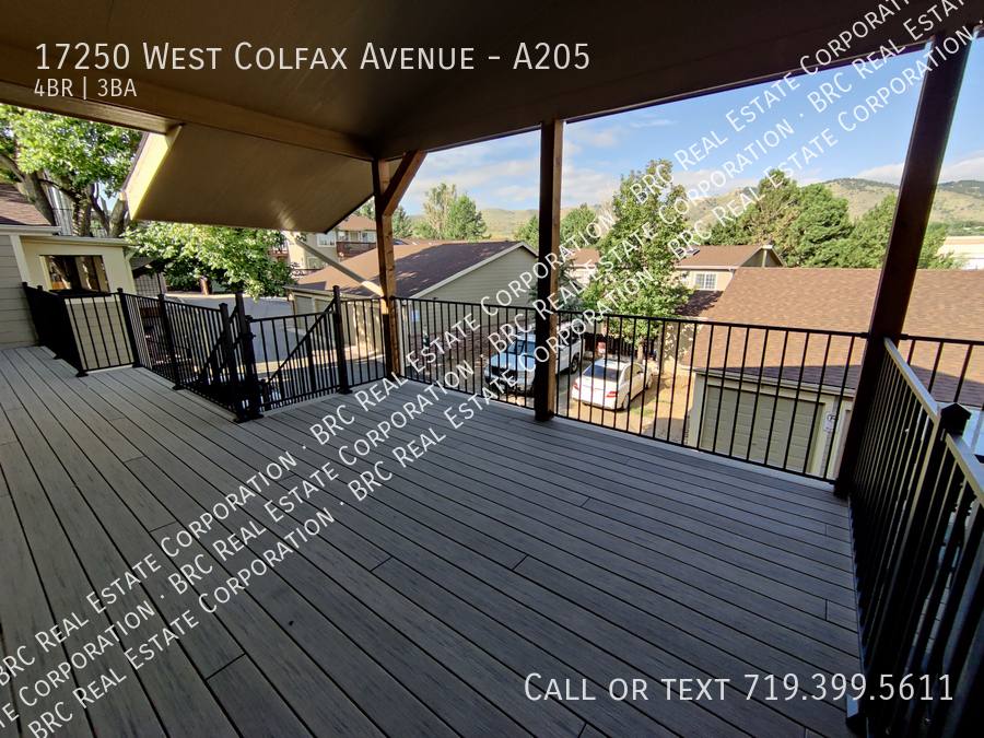 Townhouse for rent at 17250 W Colfax Ave, Golden, CO 80401