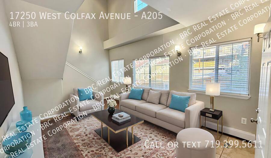 Townhouse for rent at 17250 W Colfax Ave, Golden, CO 80401