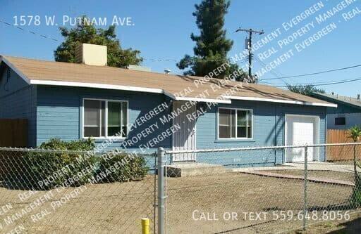 House for rent at 1578 W Putnam Ave, Porterville, CA 93257
