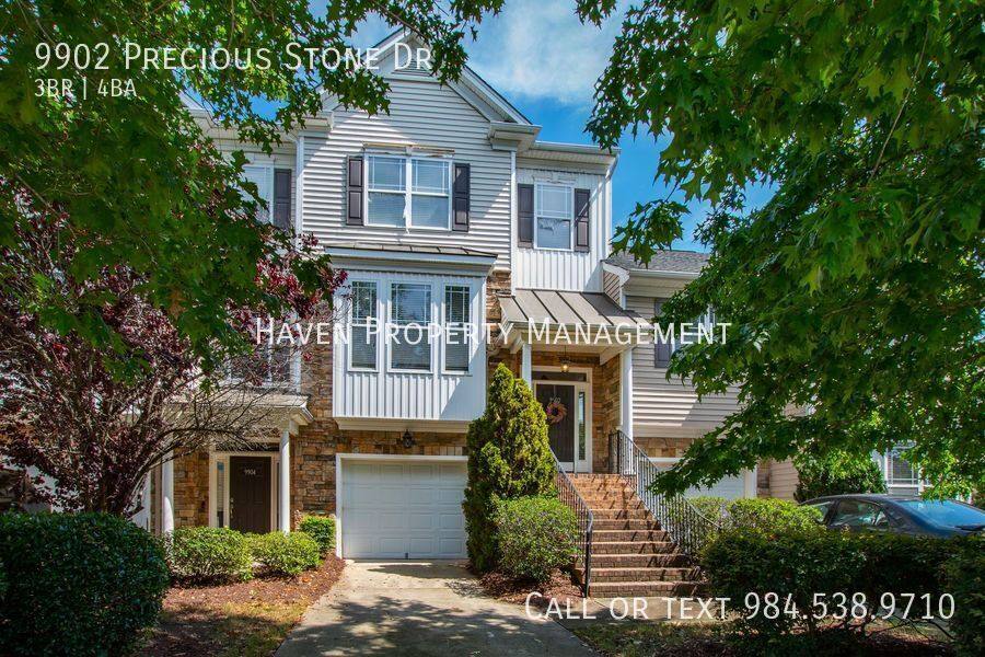 9902 Precious Stone Dr, Wake Forest, NC 27587 - Townhouse for Rent