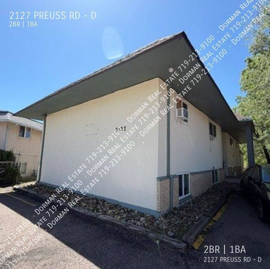 Apartment for rent at 2127 Preuss Rd #D, Colorado Springs, CO 80910