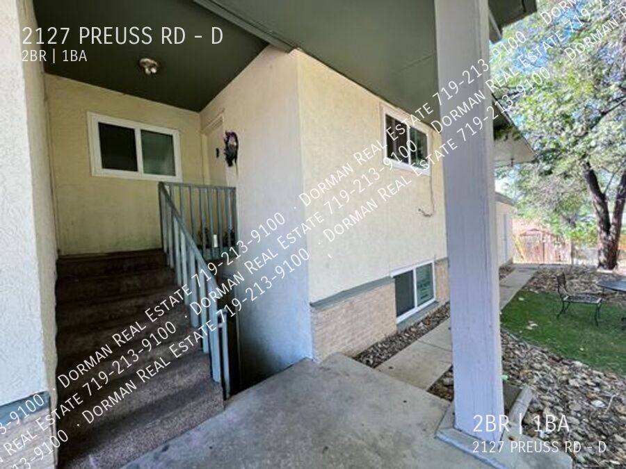 Apartment for rent at 2127 Preuss Rd #D, Colorado Springs, CO 80910