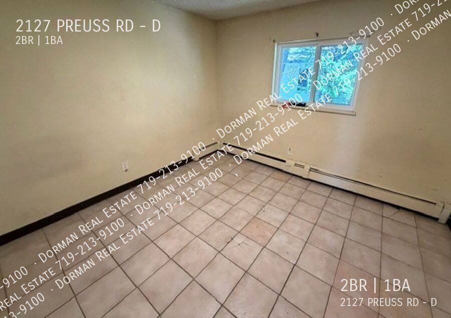 Apartment for rent at 2127 Preuss Rd #D, Colorado Springs, CO 80910