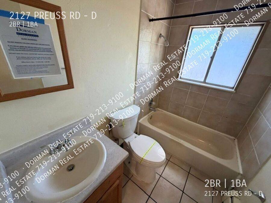 Apartment for rent at 2127 Preuss Rd #D, Colorado Springs, CO 80910