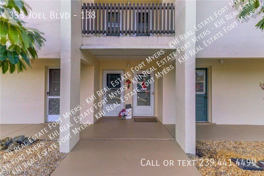 Condo for rent at 333 Joel Blvd #138, Lehigh Acres, FL 33936