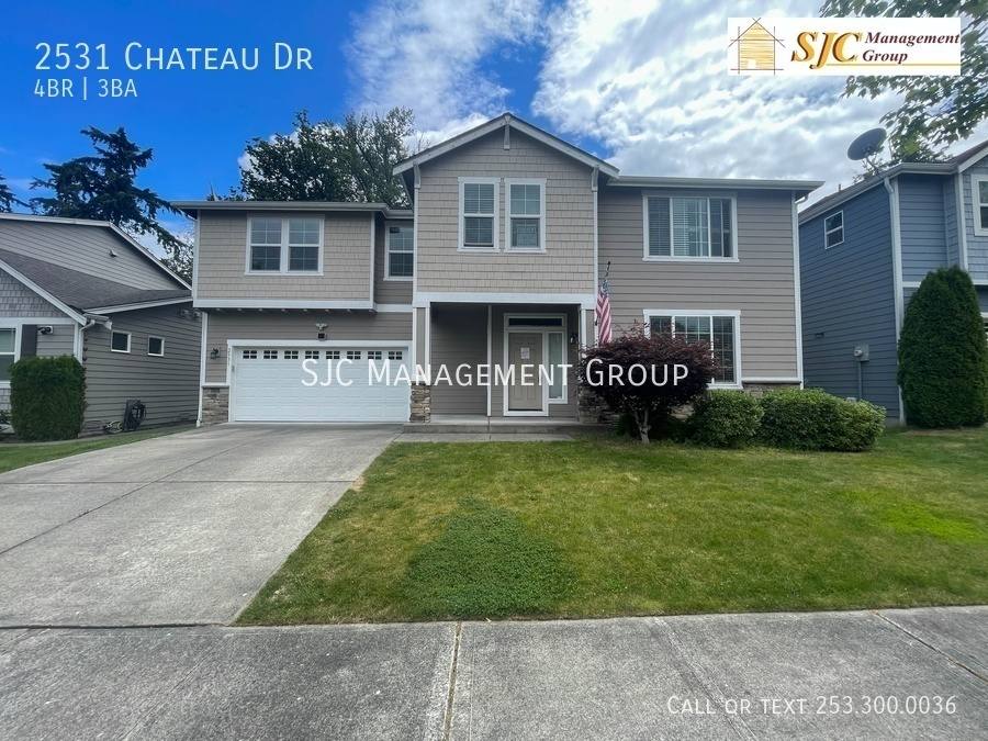 House for rent at 2531 Chateau Dr, Puyallup, WA 98373