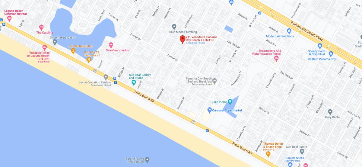 Apartment for rent at 211 Venado Place, Panama City Beach, FL 32413