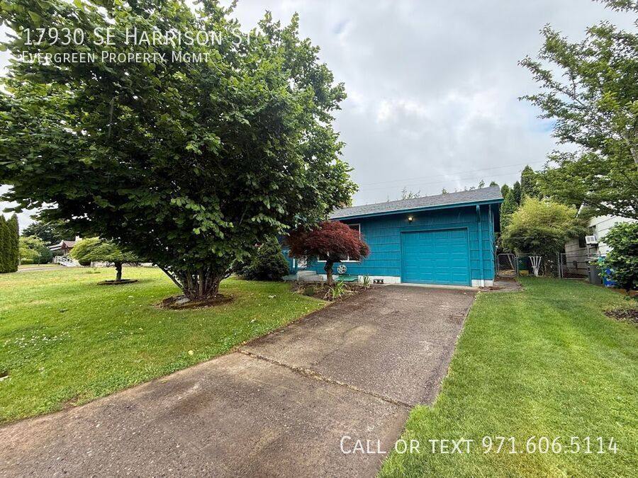 House for rent at 17930 SE Harrison St, Portland, OR 97233