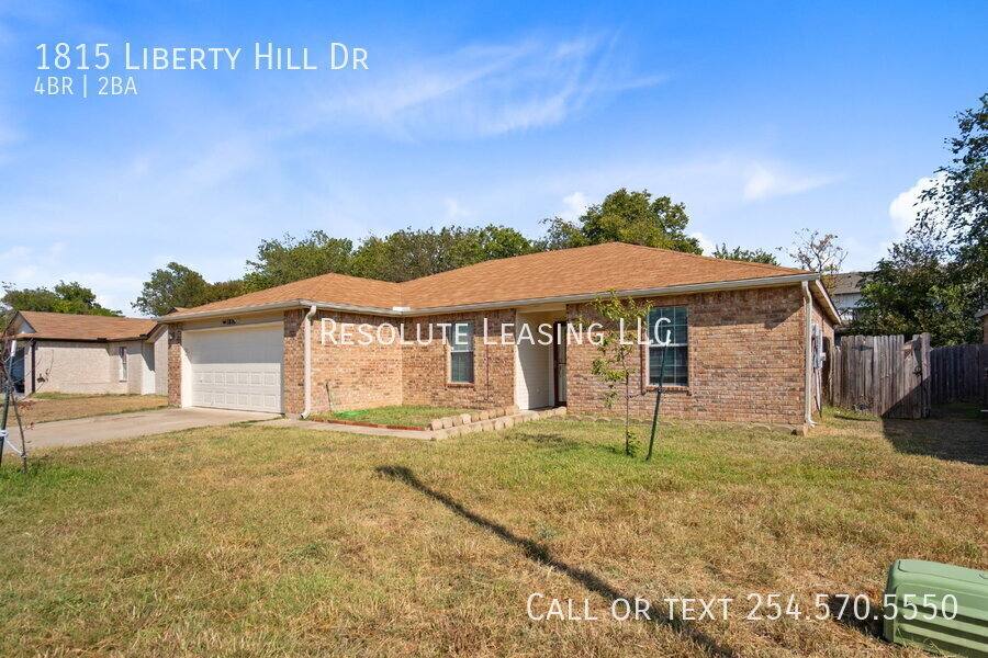 House for rent at 1815 Liberty Hill Dr, Belton, TX 76513