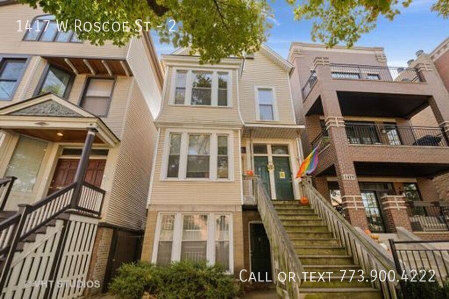 Apartment for rent at 1417 W Roscoe St #2, Chicago, IL 60657