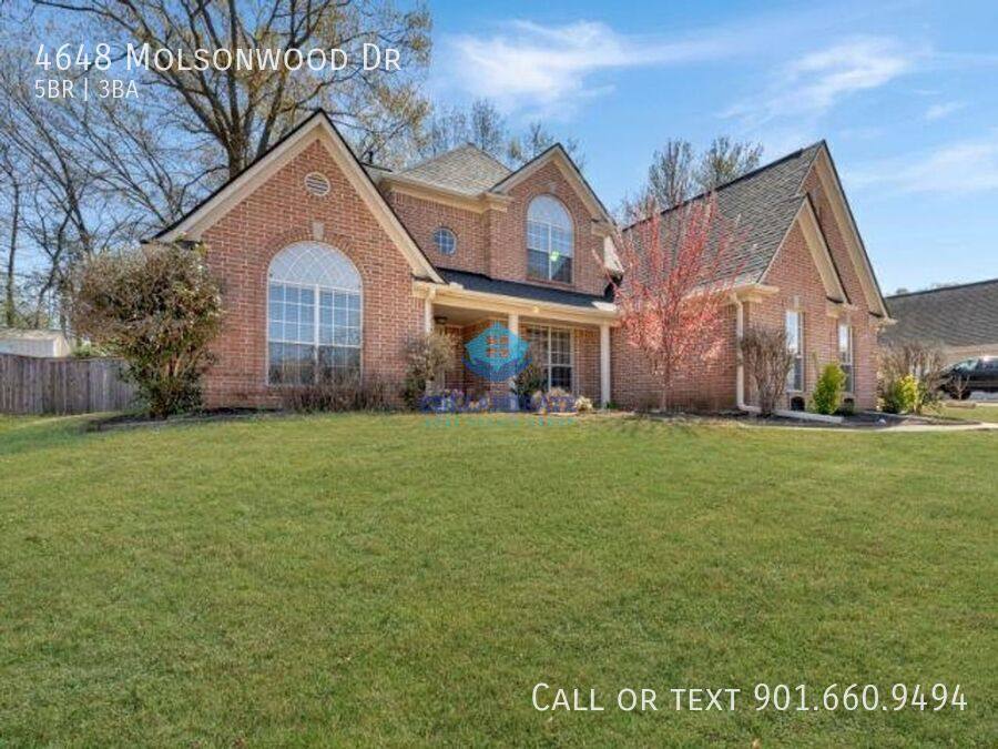 House for rent at 4648 Molsonwood Dr, Memphis, TN 38135