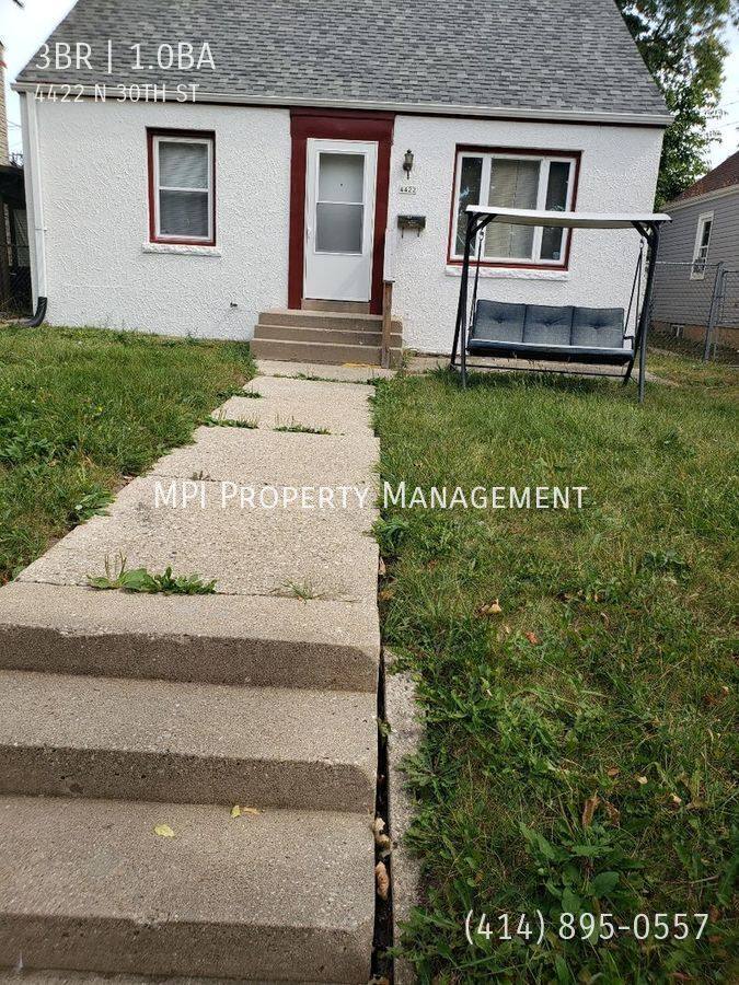 House for rent at 4422 N 30th St, Milwaukee, WI 53209