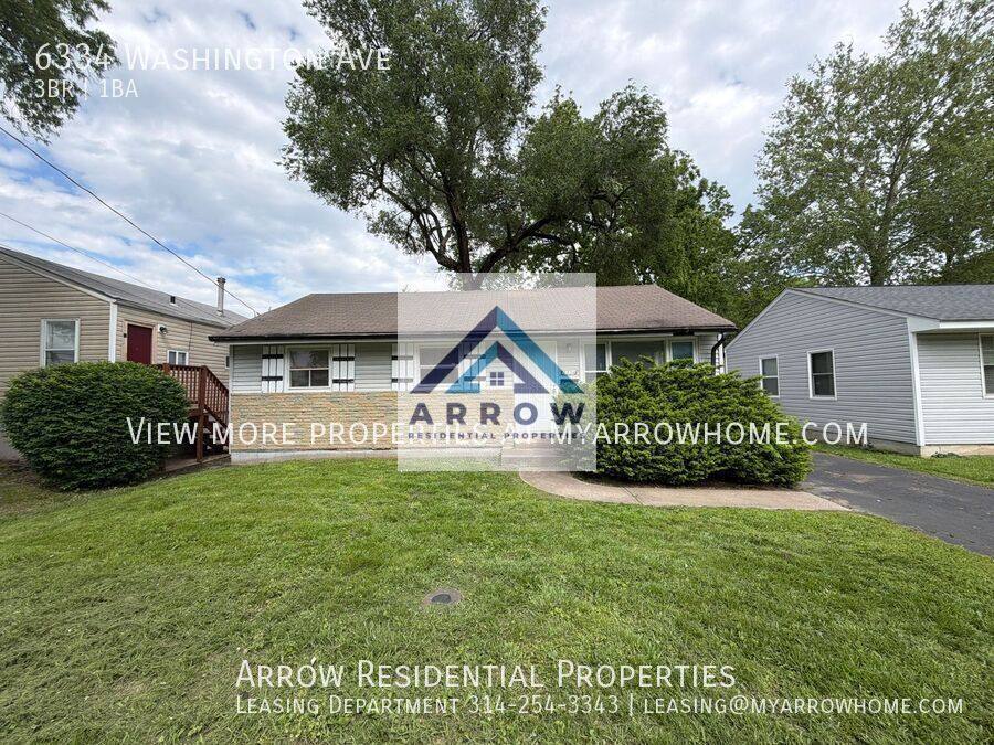 House for rent at 6334 Washington Ave, Saint Louis, MO 63134