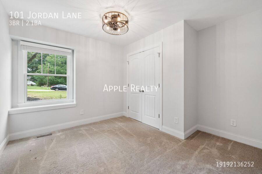 House for rent at 101 Jordan Lane, Wake Forest, NC 27587