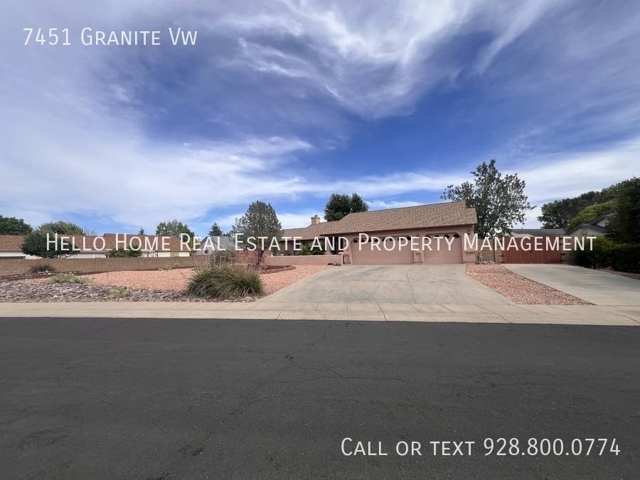 House for rent at 7451 Granite View, Prescott Valley, AZ 86315