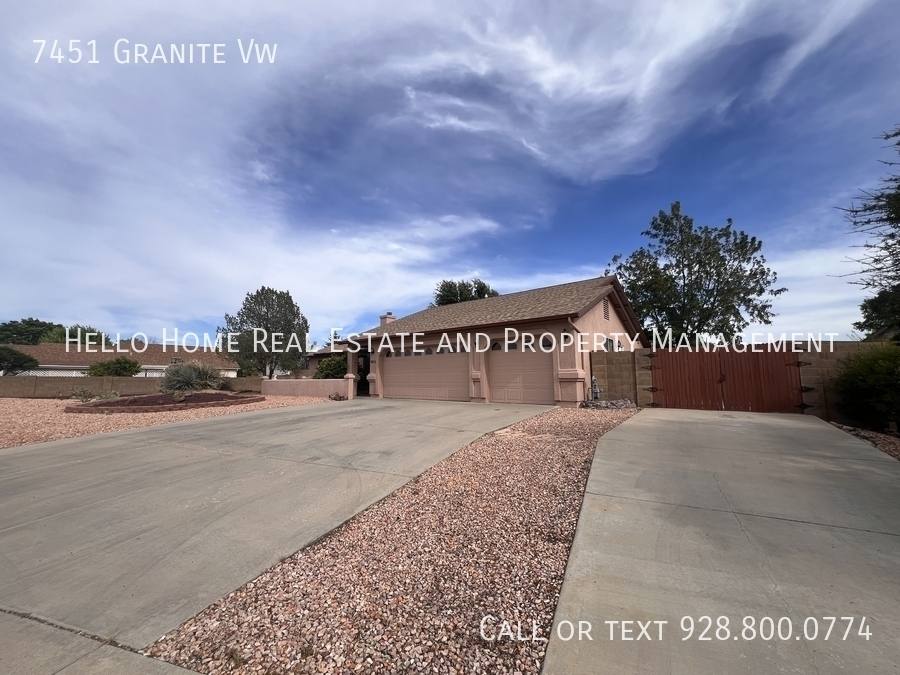 House for rent at 7451 Granite View, Prescott Valley, AZ 86315