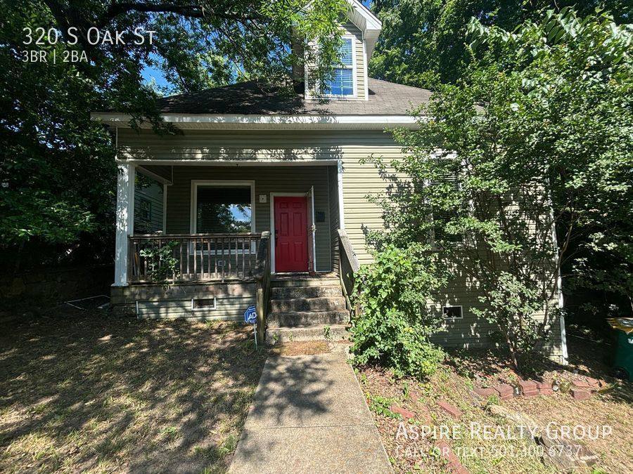 House for rent at 320 S Oak St, Little Rock, AR 72205