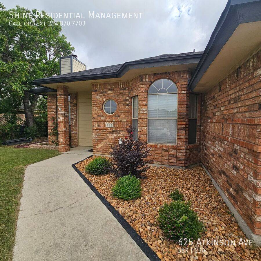 House for rent at 625 Atkinson Ave, Copperas Cove, TX 76522