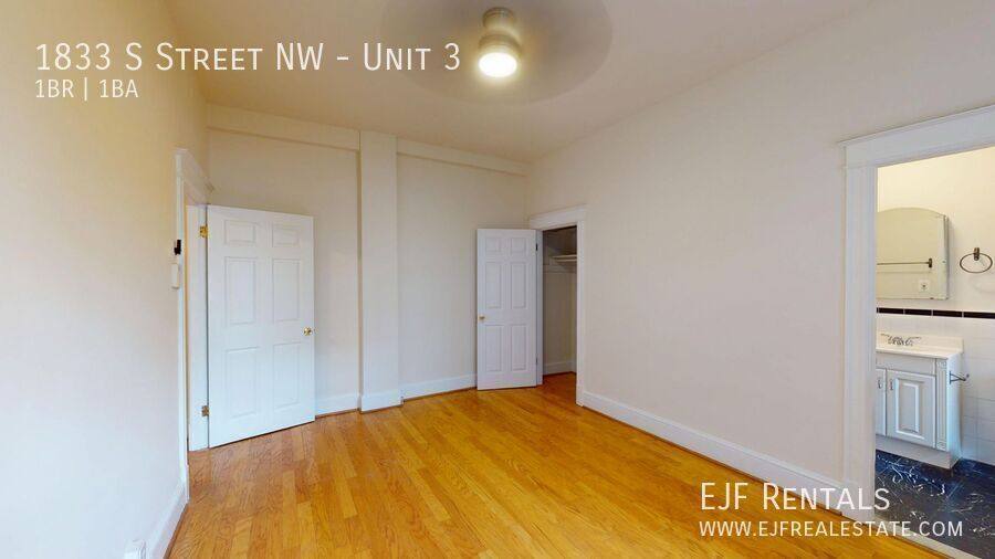 Condo for rent at 1833 S St NW #3, Washington, DC 20009