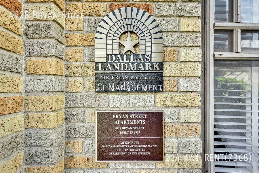 Apartment for rent at 4928 Bryan St #1, Dallas, TX 75206
